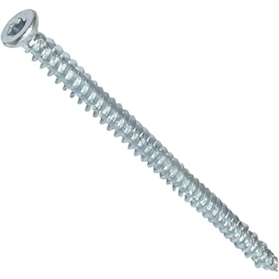 Abbildung von AERZETIX C48387 Satz von 50 Schraubanker betonschrauben ankerschrauben direkt für beton Ø7.5x122mm senkkopf konisch mit abdruck stern T30 direkte befestigung ohne dübel