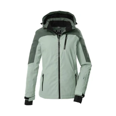 Abbildung von Killtec Damen Skijacke Funktionsjacke mit Kapuze und Schneefang KSW 435 WMN SKI JCKT 00731 hell stahlmint 36