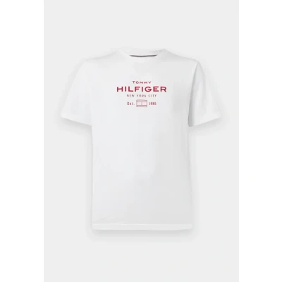 Abbildung von Tommy Hilfiger Stack Graphic TEE Tshirt print, Größe: XS, White