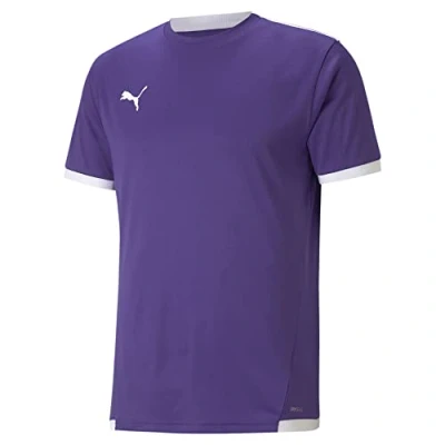 Abbildung von puma Herren Teamliga Jersey Shirt, Prism Violet White, XL EU