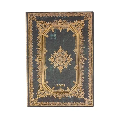 Abbildung von Paperblanks 12 Monatskalender Softcover Flexi 2025, Astra, Midi, Horizontal, Elastikband Verschluss