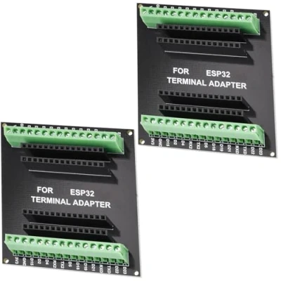 Abbildung von 2 Stück ESP32 Breakout Board für 30PIN，ESP32 Entwicklungsboard 2,4 GHz Dual Core WLAN WiFi + Bluetooth in 1 Mikrocontroller ESP WROOM 32 Chip Arduino