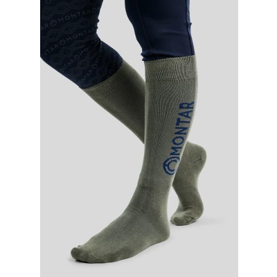 Abbildung von Montar Socken Bamboo mit Logo Jade