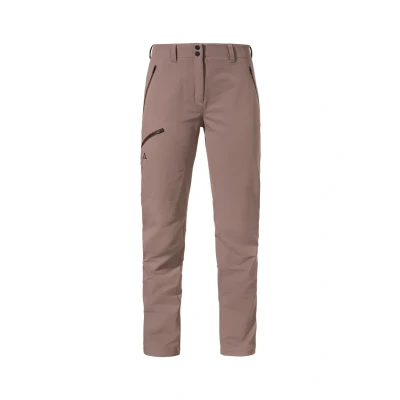 Abbildung von Schöffel LANG WARM Outdoorhose, Damen, Größe: 38, Lila