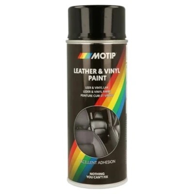 Abbildung von MOTIP 04066 Leder &amp; Vinyl Farbe schwarz 400 ml