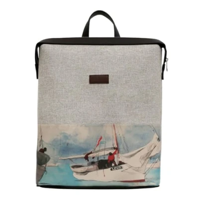 Abbildung von DOGO Unisex Slim Backpack, grau