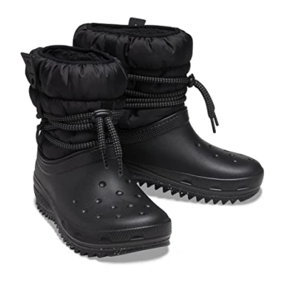 Abbildung von Crocs Classic NEO PUFF LUXE BOOT Stiefelette, Damen, Größe: 36/37, Black Schuhe