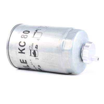 Abbildung von MAHLE ORIGINAL KC 80 Kraftstofffilter Anschraubfilter AUDI: A4 B5 Avant, Saloon, A6 C5 VOLKSWAGEN: Passat GP Estate