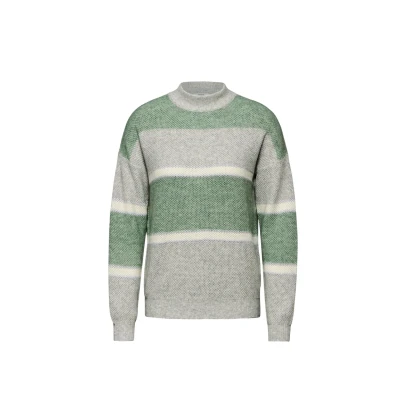 Abbildung von Cecil Struktur Strickpullover, Damen, Größe: XL, Grün