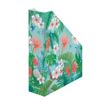 Abbildung von Herlitz Stehsammler A4 aus Wellpappe, Motiv: Ladylike Jungle, 1 Stück