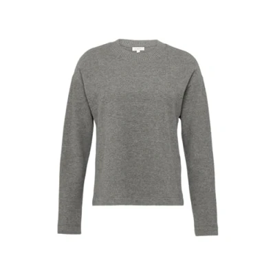 Abbildung von s.Oliver Weiches MIT Gebrushter OBERFLÄCHE Sweatshirt, Damen, Größe: 40, Graphit