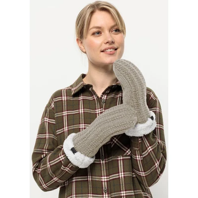 Abbildung von Jack Wolfskin Highloft W Fäustling, Damen, Größe: Small, Dusty grey