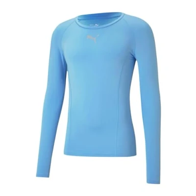 Abbildung von PUMA Herren Liga Baselayer Tee Ls Performance T Shirt, Team Hellblau, L