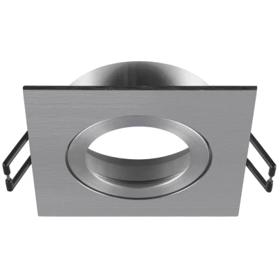 Abbildung von SLV NEW TRIA® 68, Deckeneinbauring, L: 8.2 B: H: 2.6 cm, IP 20, aluminium - Einbauringe
