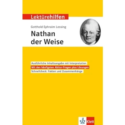Abbildung von Klett Lektürehilfen Gotthold Ephraim Lessing, Nathan der Weise: Interpretationshilfe für Oberstufe und Abitur