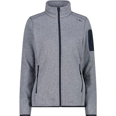 Abbildung von CMP Fleecejacke, Damen, Größe: 42, Blue/bianco