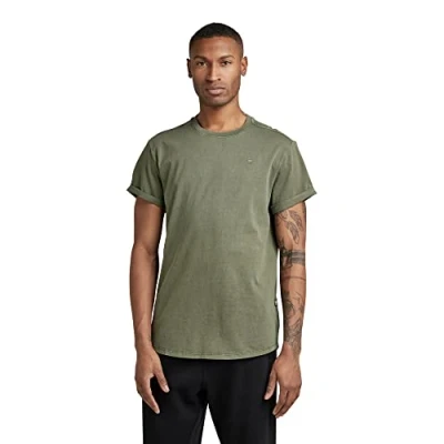 Abbildung von G Star LASH Tshirt basic Compact combat, Herren, Größe: XXS, combat