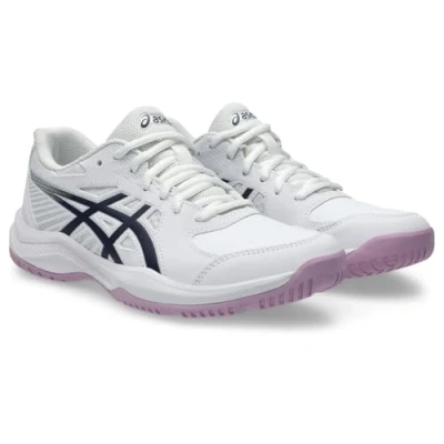 Abbildung von Asics Court Slide 4 Multicourt Tennisschuh, Damen, Größe: 37.5, White/indigo fog Schuhe