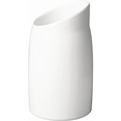 Abbildung von APS 83867 Dressingtopf &quot;CASUAL&quot;, Ø 12 cm, Höhe 21,5 Melamin, weiß, 1 Liter