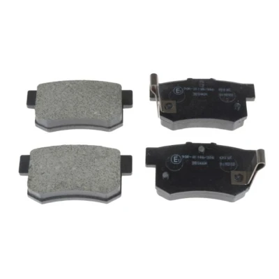 Abbildung von BLUE PRINT ADH24264 Bremsbelagsatz Hinterachse mit akustischer Verschleißwarnung HONDA: CIVIC 6 Aerodeck, Fastback, Hatchback