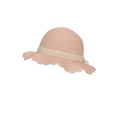 Abbildung von Sterntaler Mädchen Kinderstrohhut Glitter Hut, zartrosa, 47