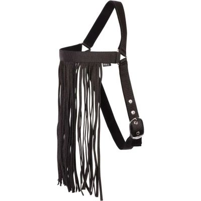Abbildung von Harry&#039;s Horse Fliegenstirnband Comfort+ Schwarz Pony