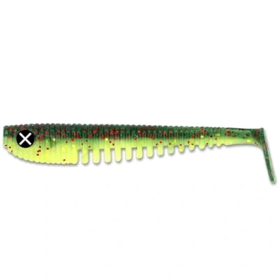 Abbildung von Monkey Lures King Lui 7,5 cm, 10 12,5 14 cm Big L Köder, Gummifisch, Angelköder, Softbait, Zanderköder, Kunstköder Angeln, Gummiköder (Chili Cheese stark UV aktiv, cm)