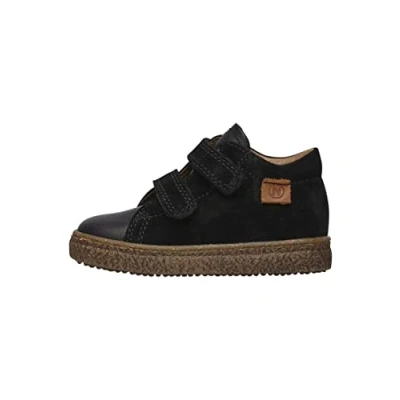 Abbildung von Naturino Albus VL Sneakers aus Nappa und Veloursleder, schwarz 22