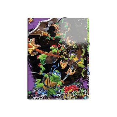 Abbildung von CYPBRANDS Unisex Kinder Ninja Turtles Klappen Ordner, bunt