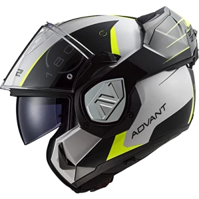 Abbildung von LS2, Klapphelm Motorrad ADVANT CODEX White Black, XS