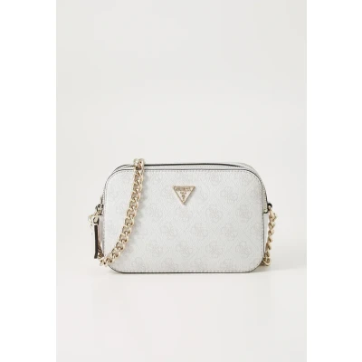 Abbildung von Guess Noelle Crossbody Camera Umhängetasche, Damen, Größe: One Size, White