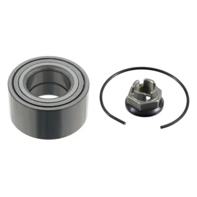 Abbildung von BLUE PRINT ADBP820052 Radlagersatz Vorderachse links, rechts mit Sicherungsring, Kronenmutter 72 Schrägkugellager RENAULT: CLIO 2
