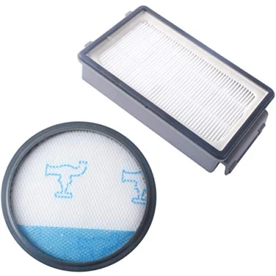 Abbildung von Poweka Filter aus Schaumstoff und HEPA Kompatibel mit Rowenta/Tefal/Moulinex Compact Power Cyclonic Serie Staubsauger, Ersetzt ZR005901