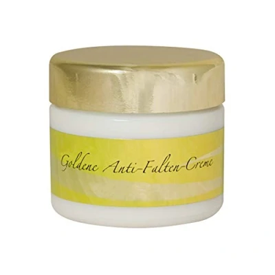 Abbildung von chi enterprise Goldene Antifaltencreme 50 ml I Hochwertige Soft Creme zur täglichen Gesichtspflege für ein jüngeres &amp; ebenmäßiges Hautbild Empfohlen die Haut ab 30