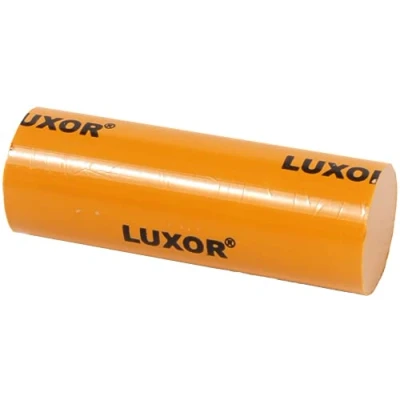 Abbildung von LUXOR Orange Polierpaste Hochglanzpolitur, super Finish für Gold, Silber, Platin, Bronze, Messing, Kupfer, Lacke, Harze, Edelstahl Ø 30 x 80 mm