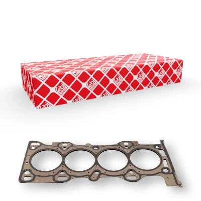 Abbildung von FEBI BILSTEIN 107285 Zylinderkopfdichtung 0,4 Metall, FPM (Fluor Kautschuk) FORD: FIESTA 5, Galaxy Mk2 MPV, Transit Mk6 Platform / Chassis, MAZDA: 5