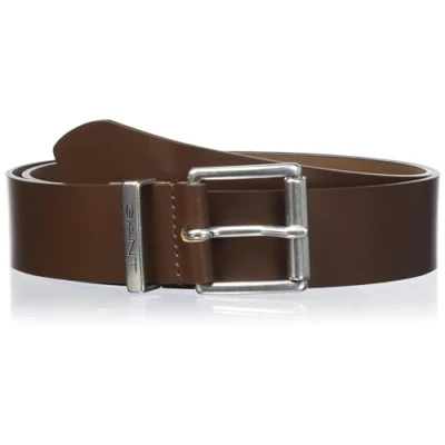 Abbildung von GANT LOGO BELT Unisex Gürtel, Größe: 85, Weathered brown