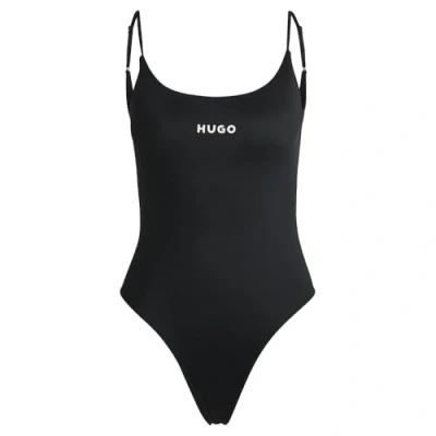 Abbildung von HUGO PURE Badeanzug, Damen, Größe: XXL, Black