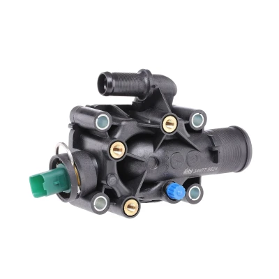 Abbildung von FEBI BILSTEIN 34977 Thermostatgehäuse mit Temperaturschalter PEUGEOT: 207 Hatchback, 206 SW kfzteile, mister auto, atp autoteile,