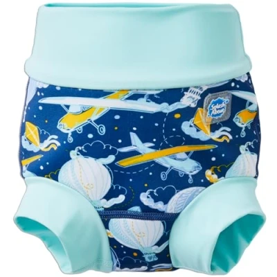 Abbildung von Splash About Happy Nappy Duo Wiederverwendbare Schwimmwindel, Up in the Air, 0 3 monate