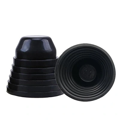 Abbildung von Universal Auto LED Staubschutz Scheinwerfer Kappe Gummi Xenon HID Flexible Staubdicht Gehäuse Shell Cap für Umbausatz, Packung mit 2