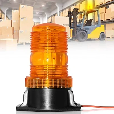 Abbildung von Dinfu LED Warnleuchte,10 110V Gabelstaplerleuchte Gelb Rundumleuchte Orange Sicherheitswarnleuchte für Auto LKW