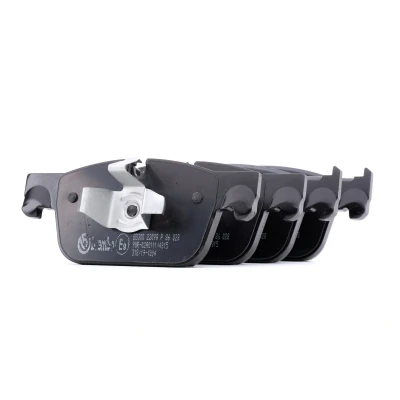 Abbildung von BREMBO P 86 028 Bremsbelagsatz für Verschleißwarnanzeiger vorbereitet mit Kolbenclip ohne Zubehör VOLVO: XC60 II, V90 II Estate, S90