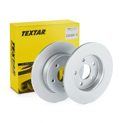 Abbildung von TEXTAR PRO 92133703 Bremsscheibe 265 11 05/05 108 voll beschichtet ohne Radbefestigungsbolzen, Radnabe FORD: Focus 2, C Max, 2 Kombi