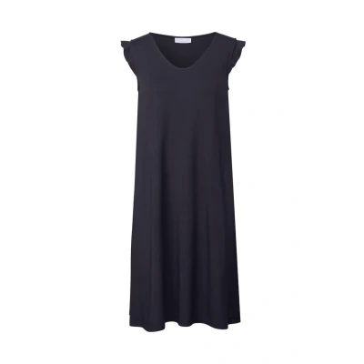 Abbildung von Street One Studio Damen F144573 Jersey Kleid, Dark Void Blue, 42