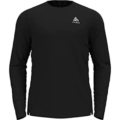 Abbildung von Odlo Herren Zeroweight Chill tec Langarm Laufshirt, Schwarz, L EU