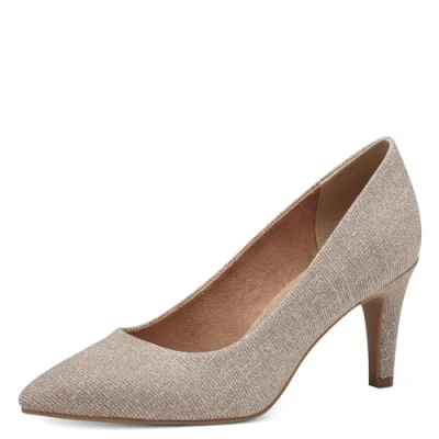 Abbildung von S.Oliver Damen 5 22411 42 Pumps, Champagne Glit, 39 EU