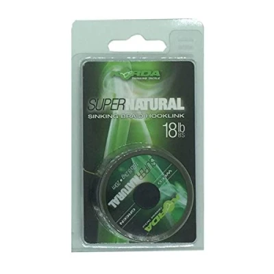 Abbildung von Korda Supernatural Weedy Green 25lb Karpfen Vorfachmaterial