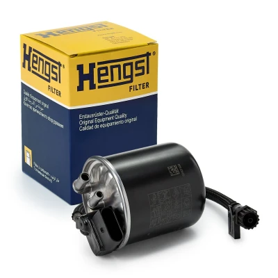 Abbildung von HENGST FILTER H413WK Kraftstofffilter Leitungsfilter MERCEDES BENZ: Vito Minibus, Sprinter 3.5 T Van, V Class