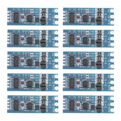 Abbildung von YINETTECH 10 Stück TTL zu RS485 Modul 485 Seriell Port UART Level Converter Switching Leistungsmodul Turn Netzteil